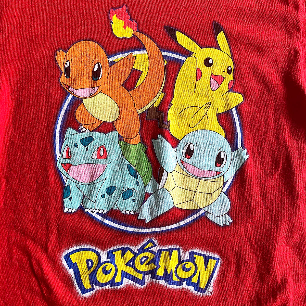 Pokemon red t shirt best sale