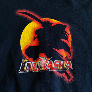 Vintage Inuyasha Black T-Shirt - Large